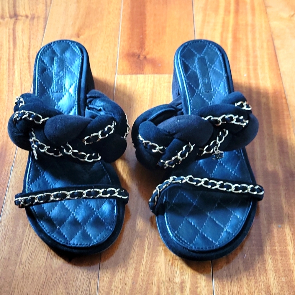 AUTHENTIC Chanel Sandals
